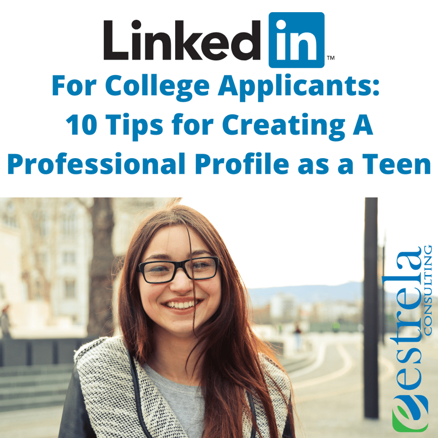 LinkedIn for College Applicants 10 Tips for Creating A Professional